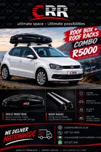 CRR Luggage Roof Box Combo Special
